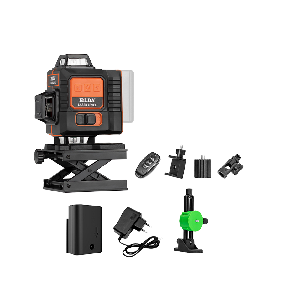 Industrial Laser Line Projector - Niveau laser vert 4D16 lignes, affichage
