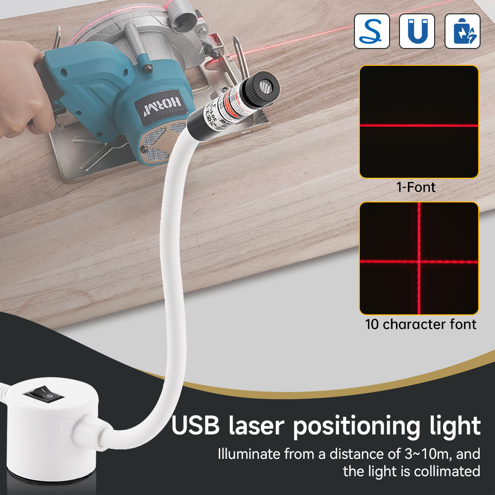 Industrial Laser Welding - Lampe de positionnement de couture à