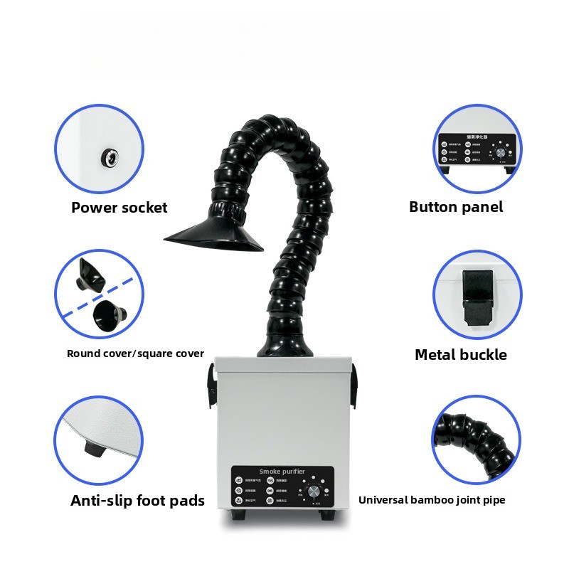 Fume Extractor Laser - Absorbeur de fumée de soudure, extracteur