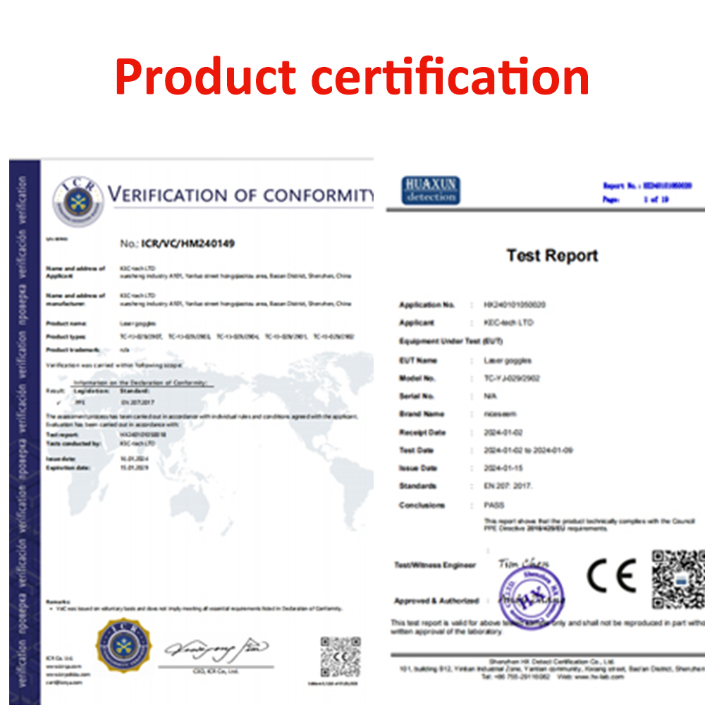 Lunettes de sécurité Laser OD7 - Industrial Laser Operator avis et prix